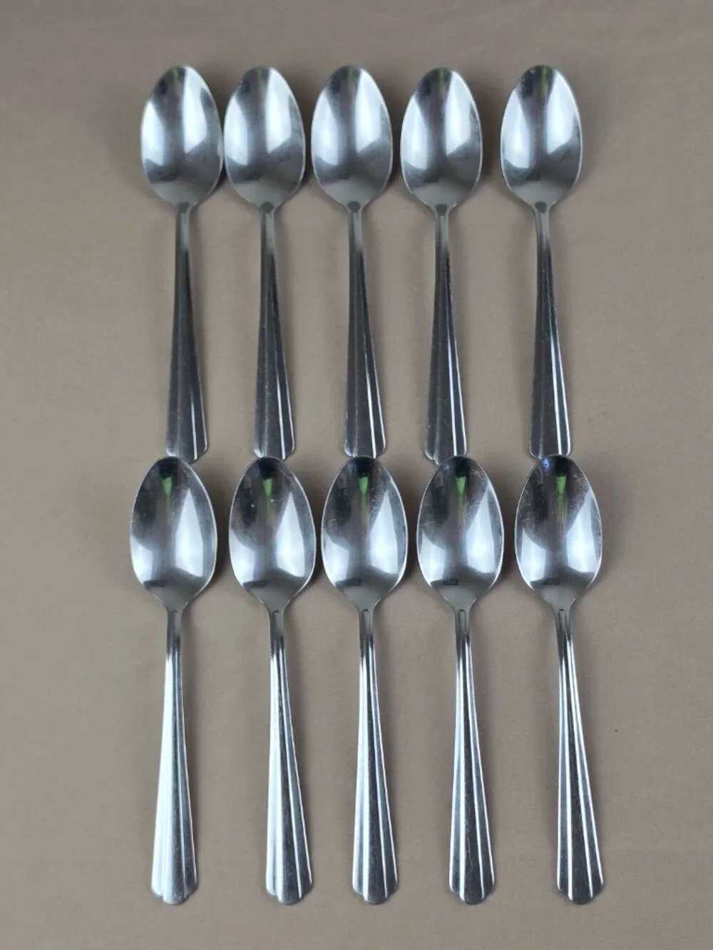 Vtg Large Lot of Spoons Tbls. Tsps. (21 Count) Stainless Flatware Silverware